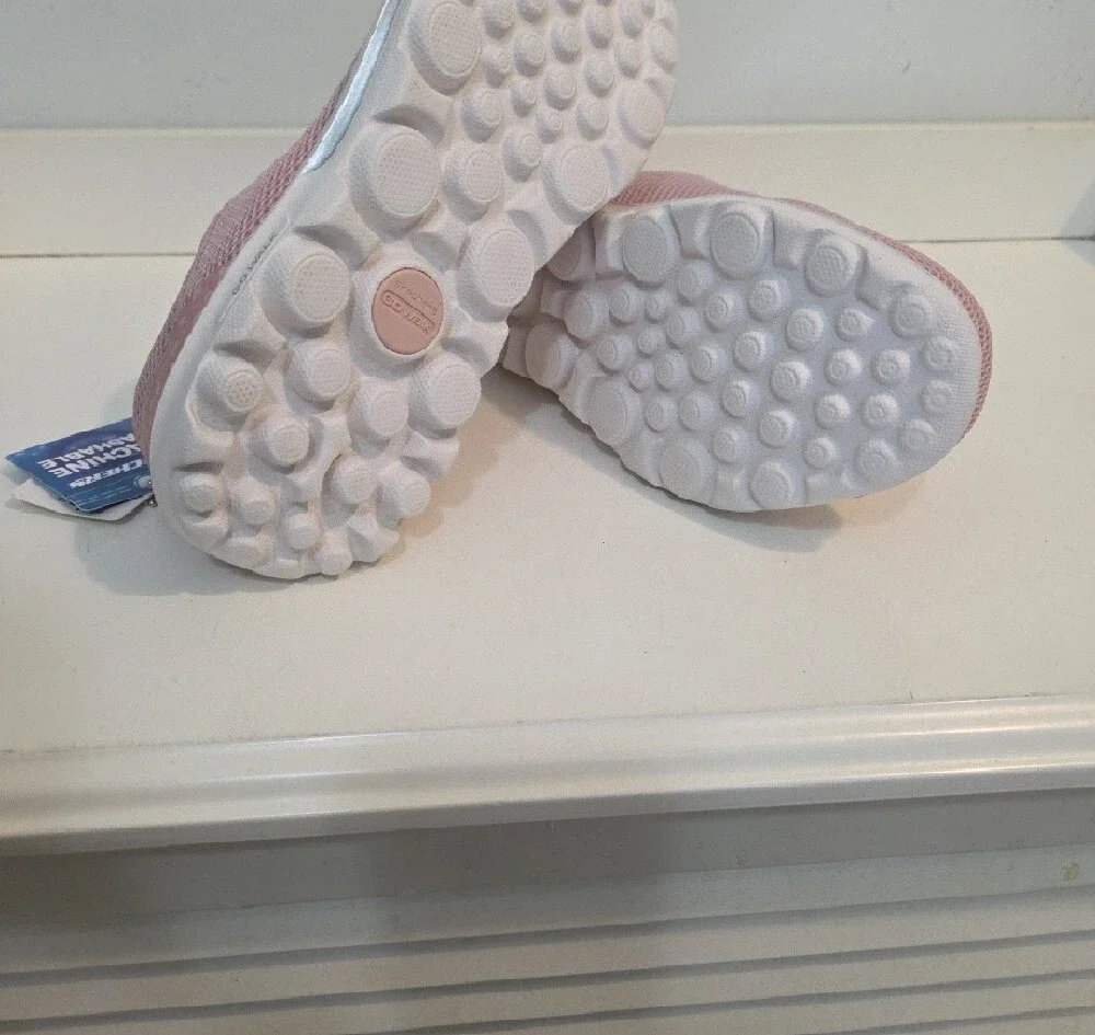 Skechers Women's Lightweight Mesh Athletic Sneaker - Light Pink NWT Size 7 - Picture 6 of 8